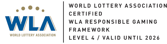World lottery association certified certification, valid until 2023