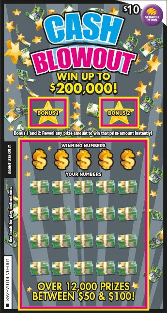 Scratch-Off - $80,000,000 Cash Blowout