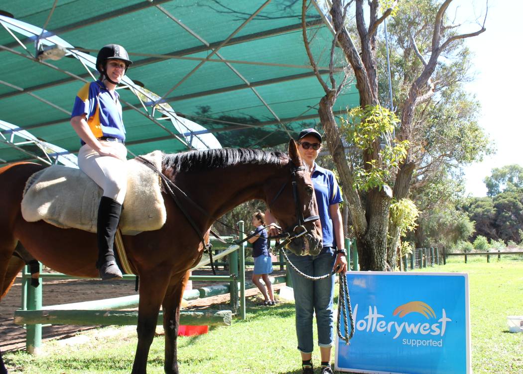 Eloise has been able to travel across Australia thanks to Riding for the Disabled