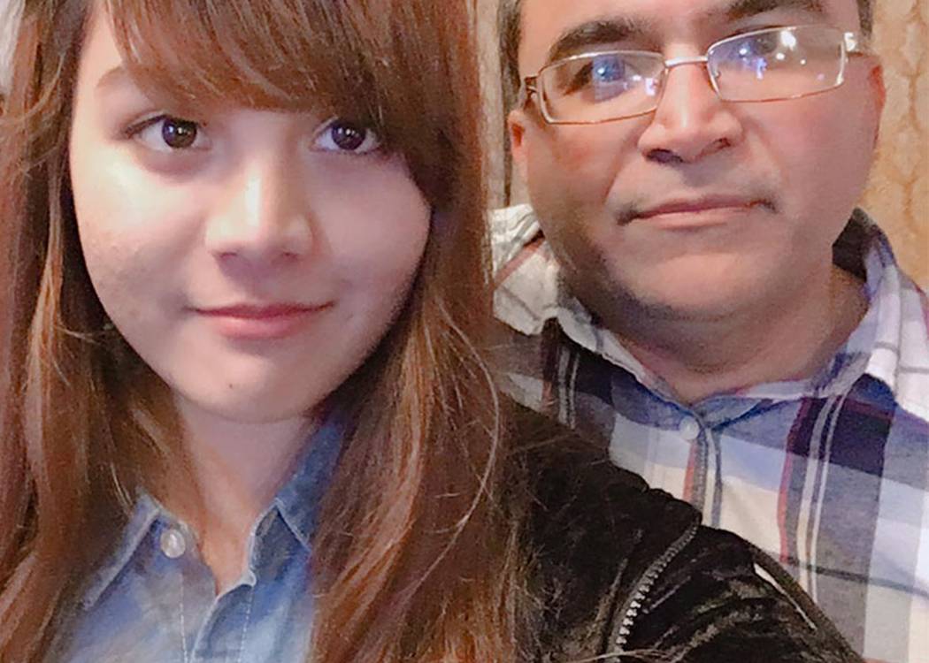 Kamal and his daughter